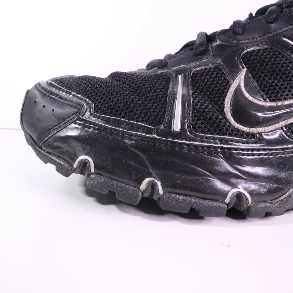 Nike Shox Turbo Black/Metallic Silver 331151-001 Mens Running Shoe Size 10